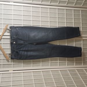 NYDJ For Chicos Womens Skinny Cropped Blue Jeans Size 12 x 28